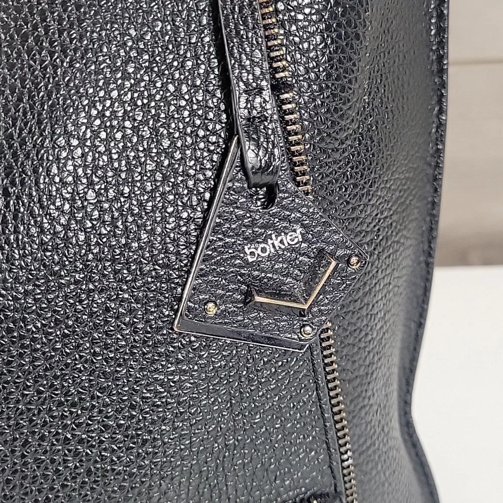 Botkier for Anthropologie Black Pebble Leather Tote Bag